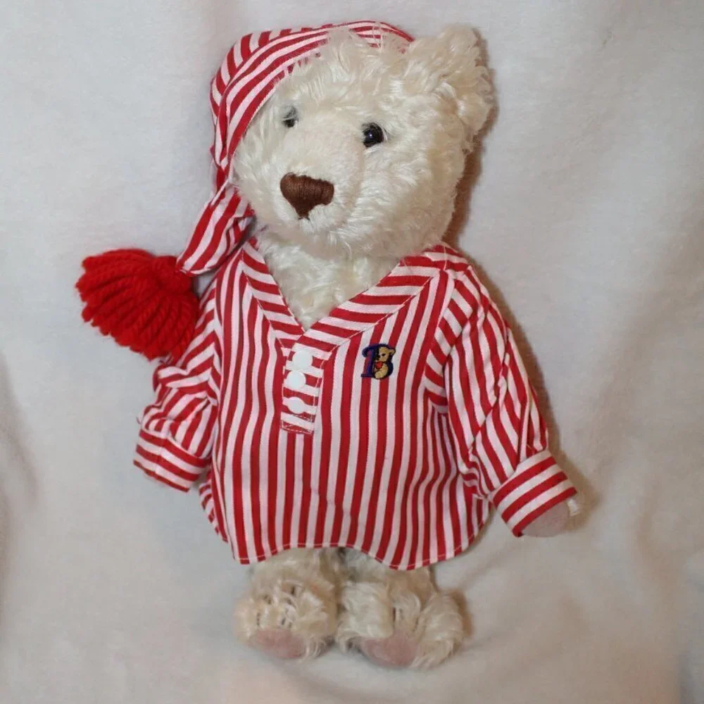 1996 Bialosky Treasury Bear Charlie Pajama Plush animal vintage